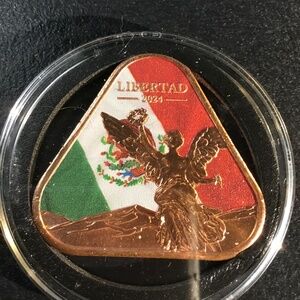2024 Triangular Coin 1 Oz Copper